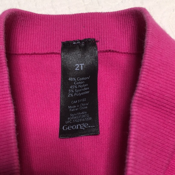 2T (6/$20) Footless Tights by George - Picture 4 of 11